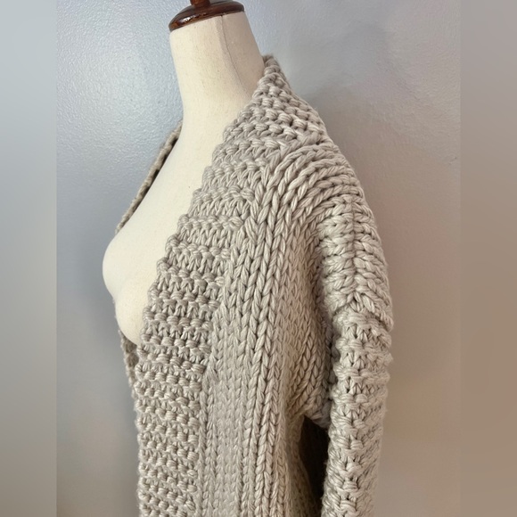 NWT NEW CHICWISH Key to My Heart Open Cardigan Chunky Knit Sweater HANDMADE XS - Picture 6 of 13